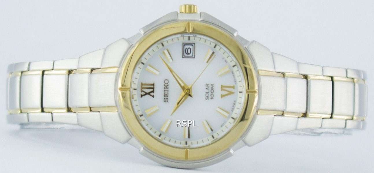 Seiko Solar 100M SUT022 SUT022P1 SUT022P Women's Watch
