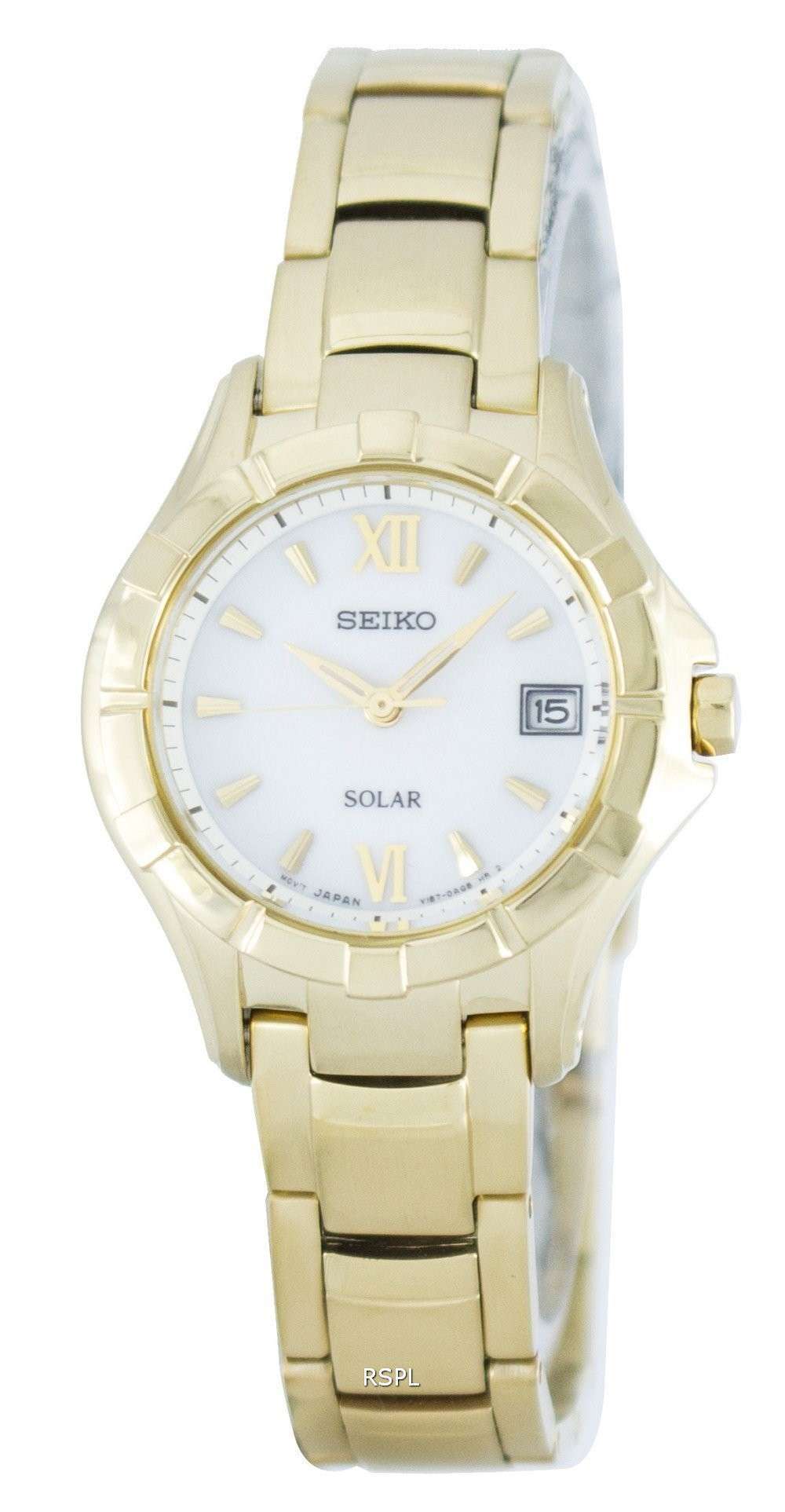 Seiko Solar SUT032 SUT032P1 SUT032P Women's Watch