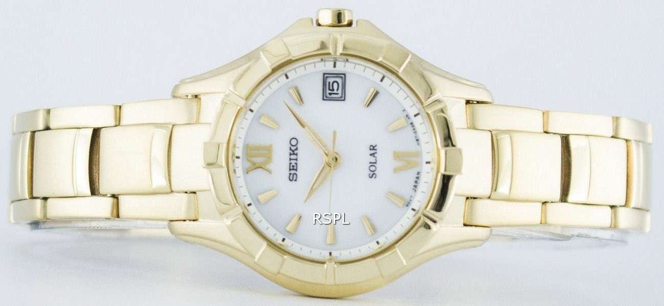 Seiko Solar SUT032 SUT032P1 SUT032P Women's Watch