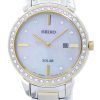 Seiko Solar Diamond Accent SUT328 SUT328P1 SUT328P Women's Watch