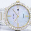 Seiko Solar Diamond Accent SUT328 SUT328P1 SUT328P Women's Watch