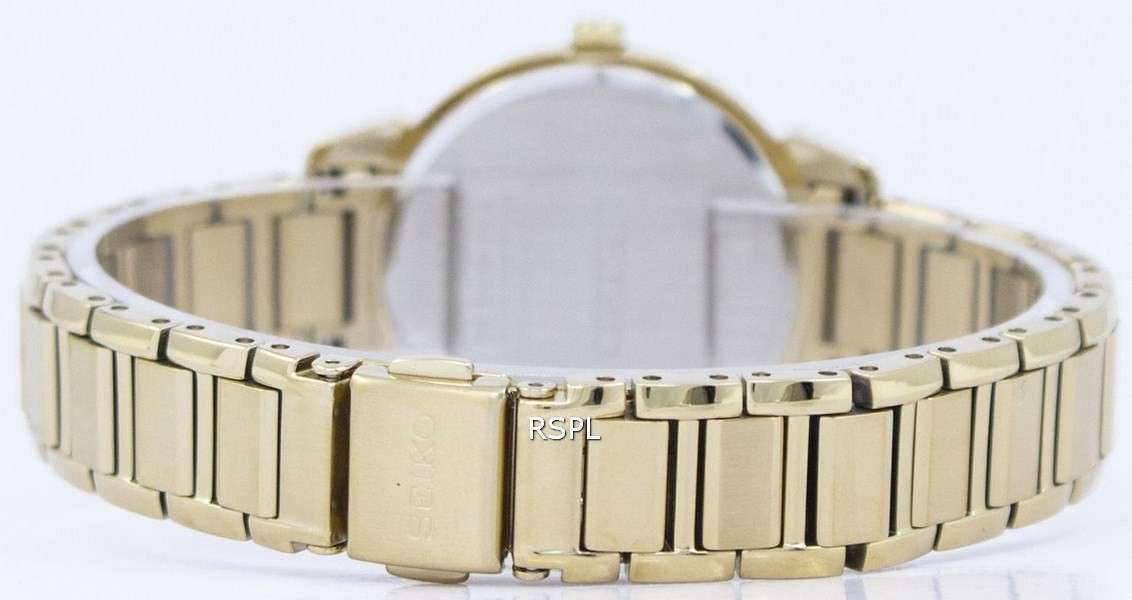 Seiko Solar Diamond Accent SUT330 SUT330P1 SUT330P Women's Watch