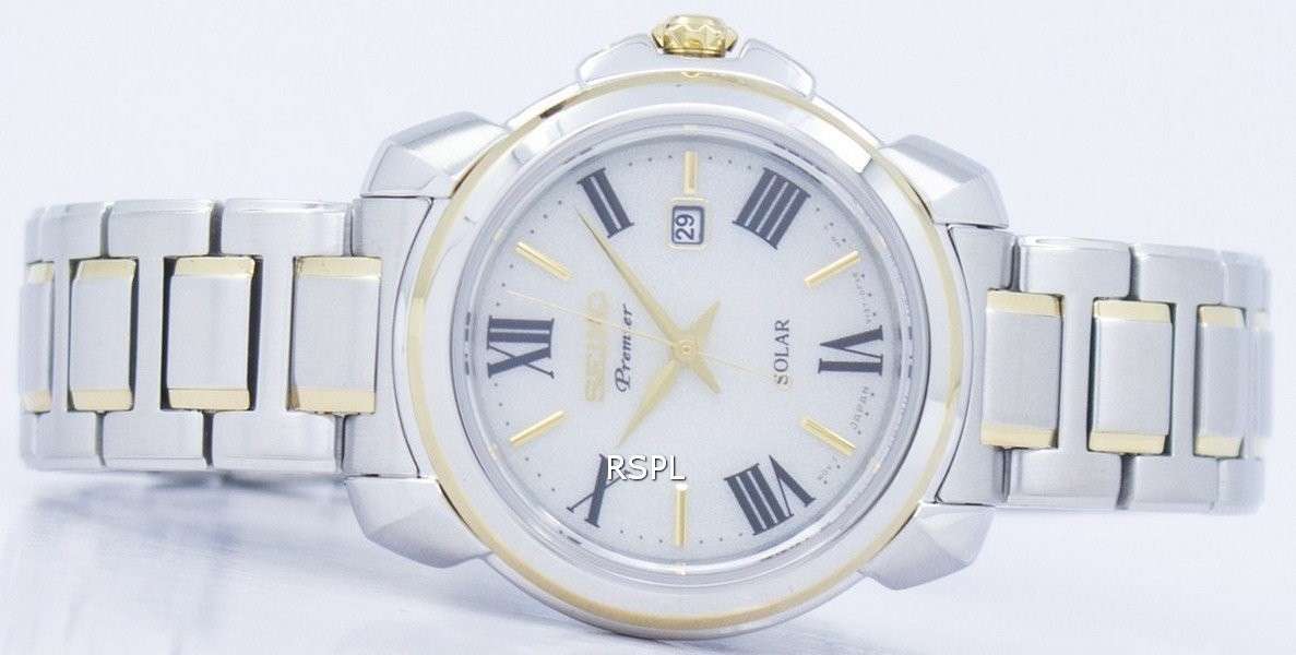 Seiko Premier Solar SUT346 SUT346P1 SUT346P Women's Watch
