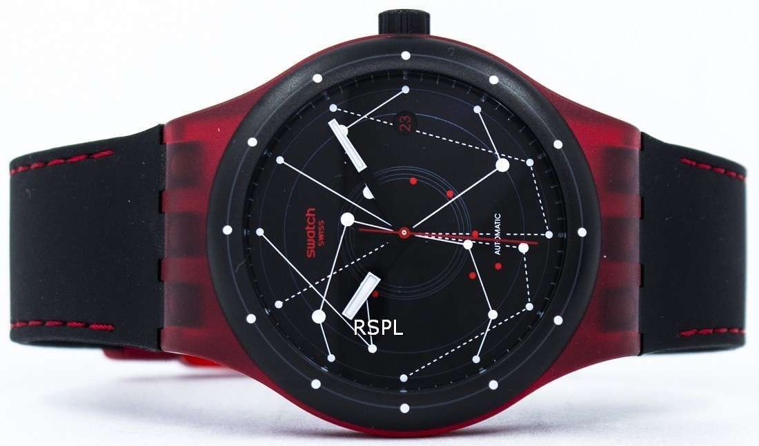 Swatch Originals Sistem Red Automatic SUTR400 Unisex Watch