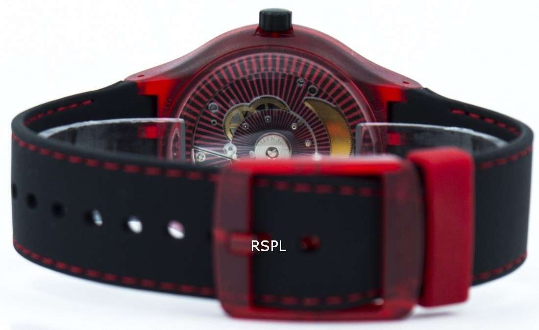 Swatch Originals Sistem Red Automatic SUTR400 Unisex Watch