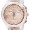 Swatch Irony Diaphane Full-Blooded Caramel Chronograph SVCK4047AG Unisex Watch