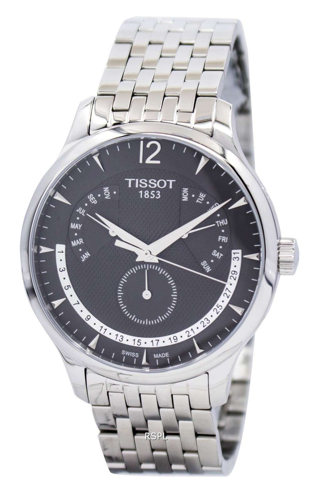 Tissot T-Classic Tradition Perpetual Calendar T063.637.11.067.00 Mens Watch