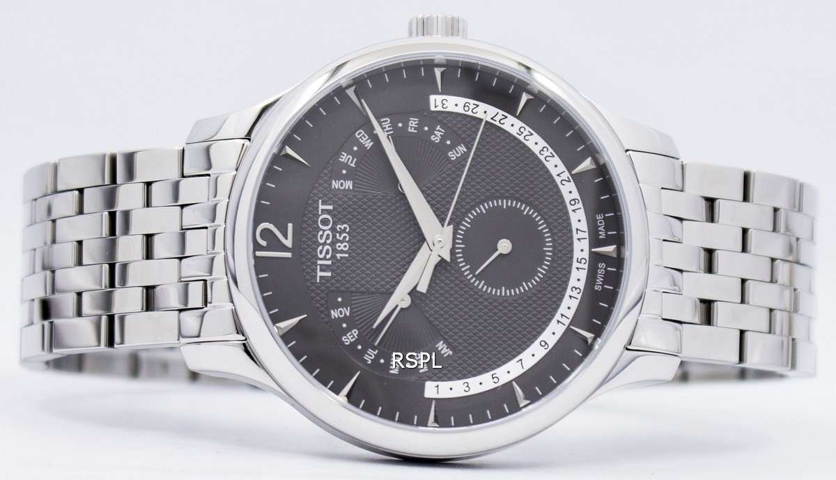 Tissot T-Classic Tradition Perpetual Calendar T063.637.11.067.00 Mens Watch