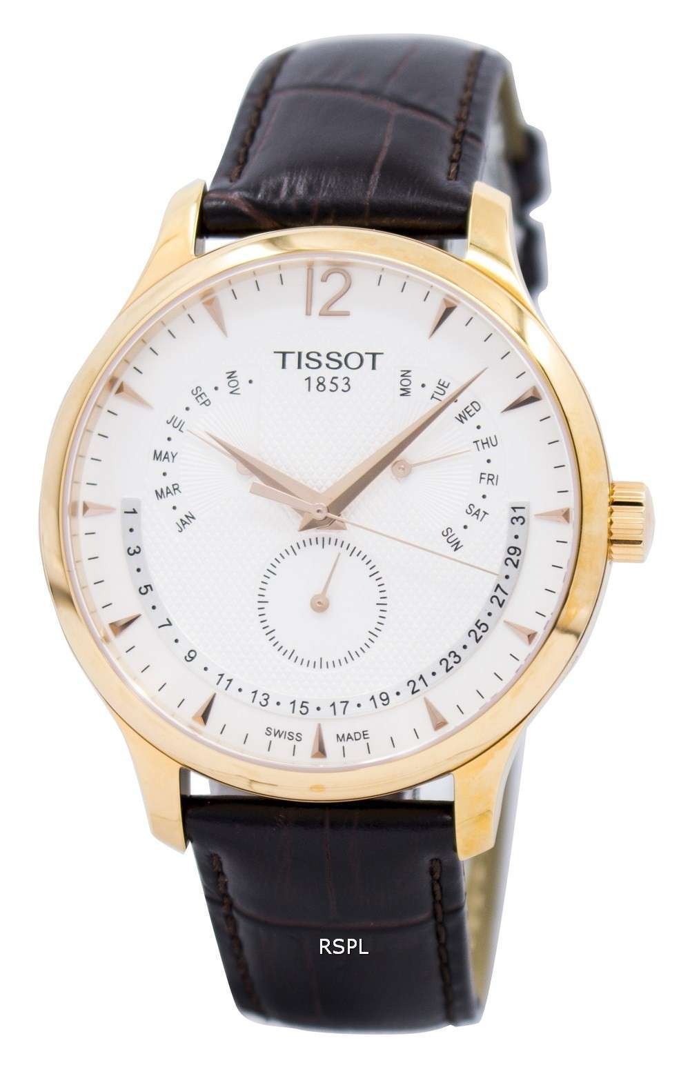 Tissot T-Classic Tradition Perpetual Calendar T063.637.36.037.00 Mens Watch