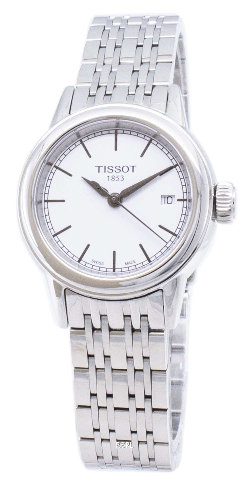 Tissot T-Classic Carson T085.210.11.011.00 T0852101101100 Quartz Analog Women's Watch