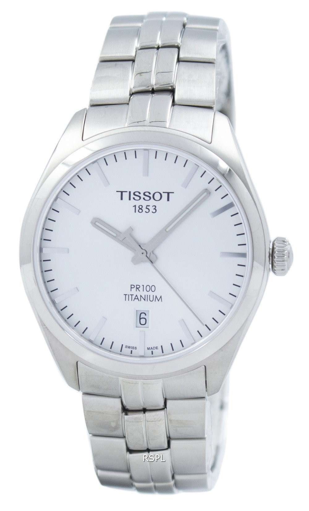 Tissot T-Classic PR 100 Titanium Quartz T101.410.44.031.00 T1014104403100 Men's Watch