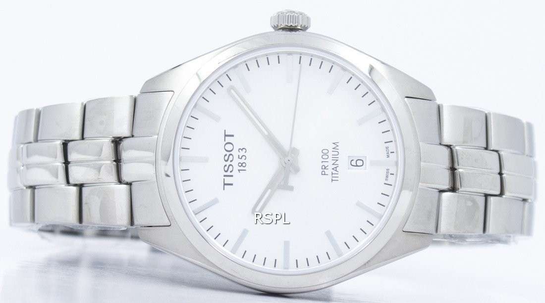 Tissot T-Classic PR 100 Titanium Quartz T101.410.44.031.00 T1014104403100 Men's Watch