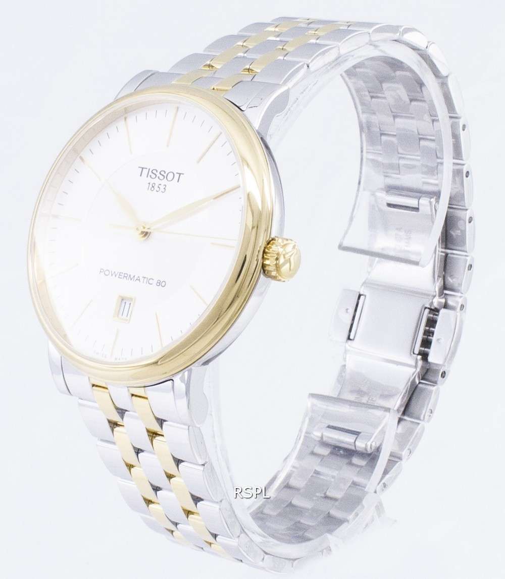 Tissot T-Classic Carson T122.407.22.031.00 T1224072203100 Powermatic 80 Men's Watch