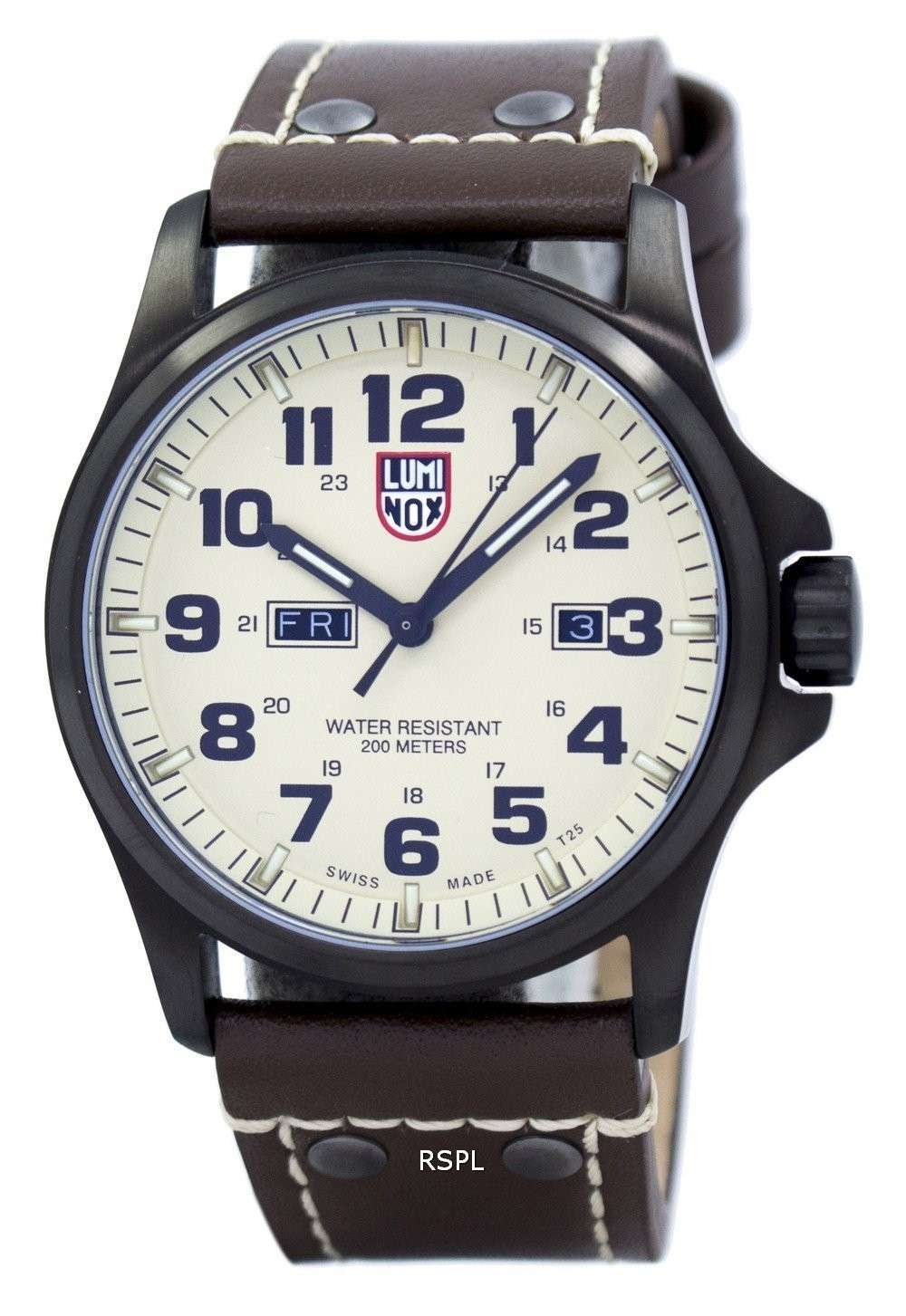 Luminox Land Atacama Field Day Date 1920 Series Swiss Quartz 200M XL.1927 Mens Watch