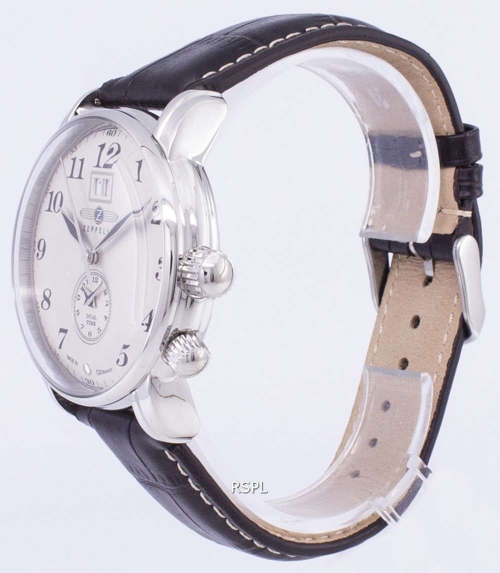 Zeppelin Series LZ127 Graf Germany Made 7644-5 76445 Men's Watch