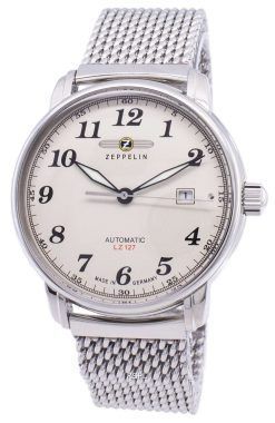 Zeppelin Series LZ127 Graf Germany Made 7656M-5 7656M5 Men's Watch