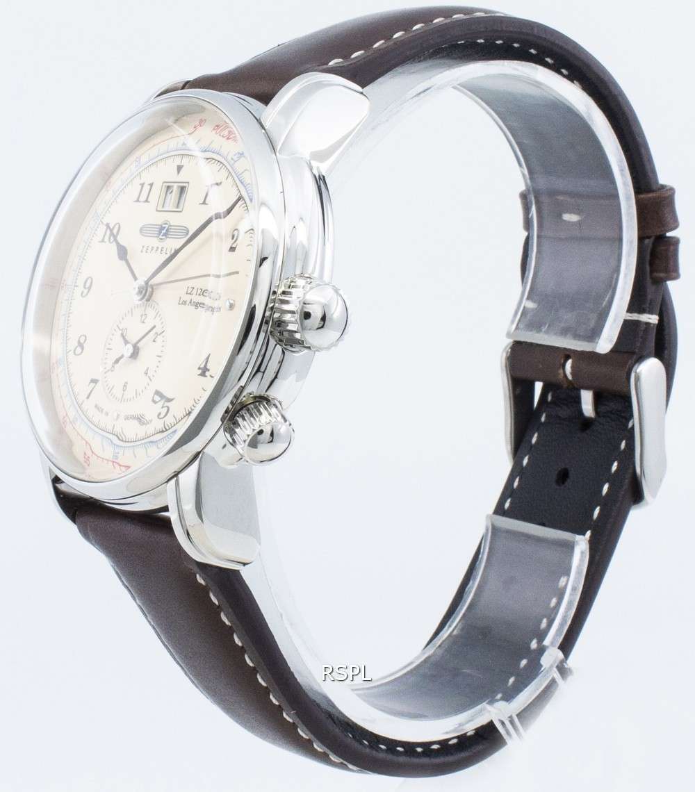 Zeppelin LZ126 Los Angeles 8644-5 86445 Quartz Pulsometer Men's Watch