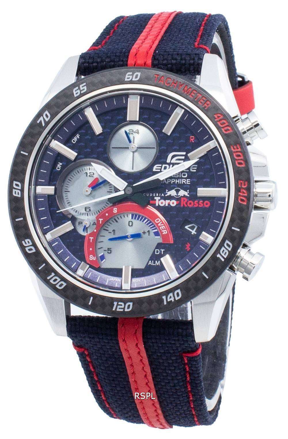 Casio Edifice EQB-1000TR-2A Tachymeter Solar Men's Watch