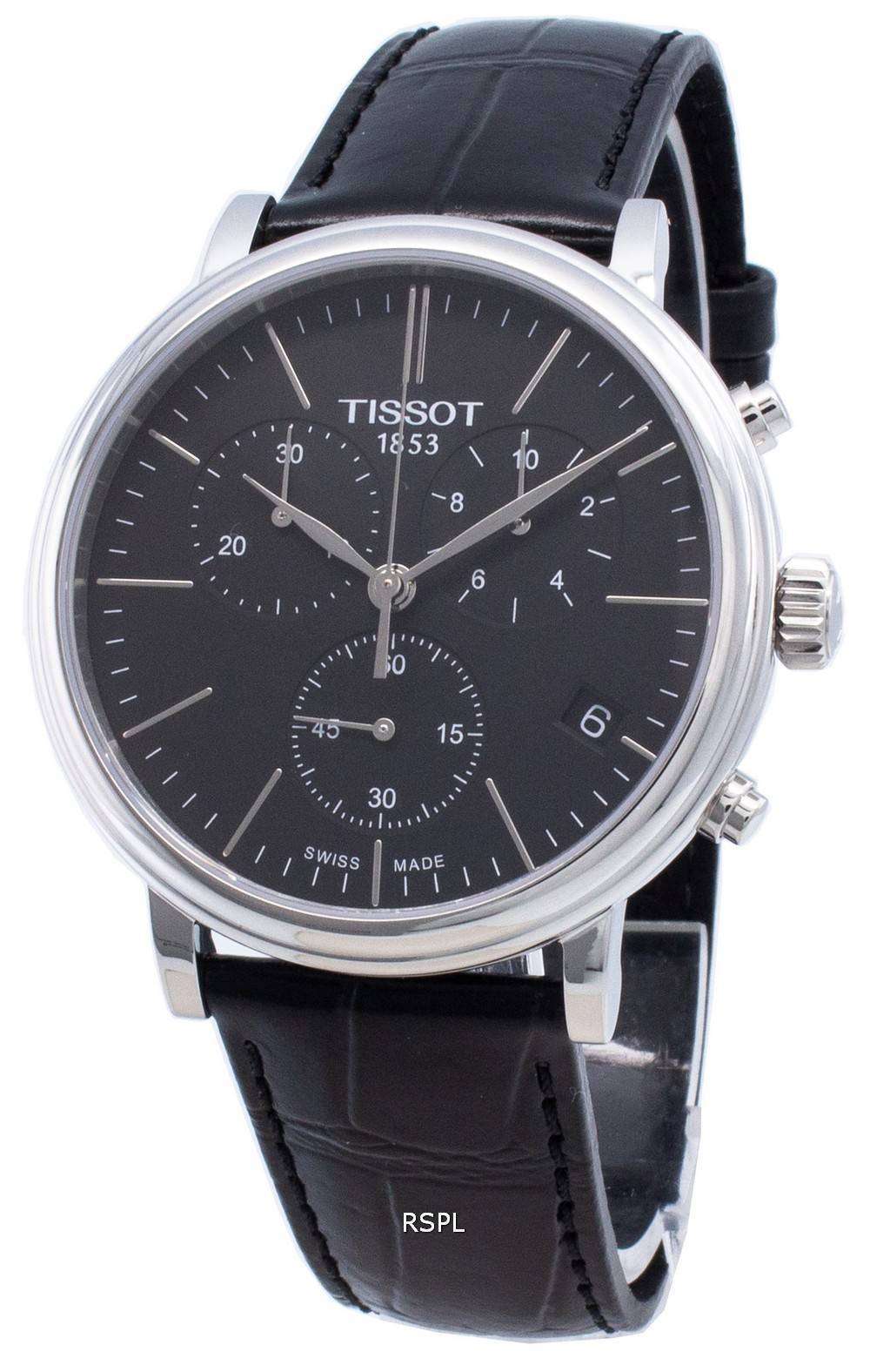 Tissot Carson Premium T122.417.16.051.00 T1224171605100 Chronograph Quartz Men's Watch