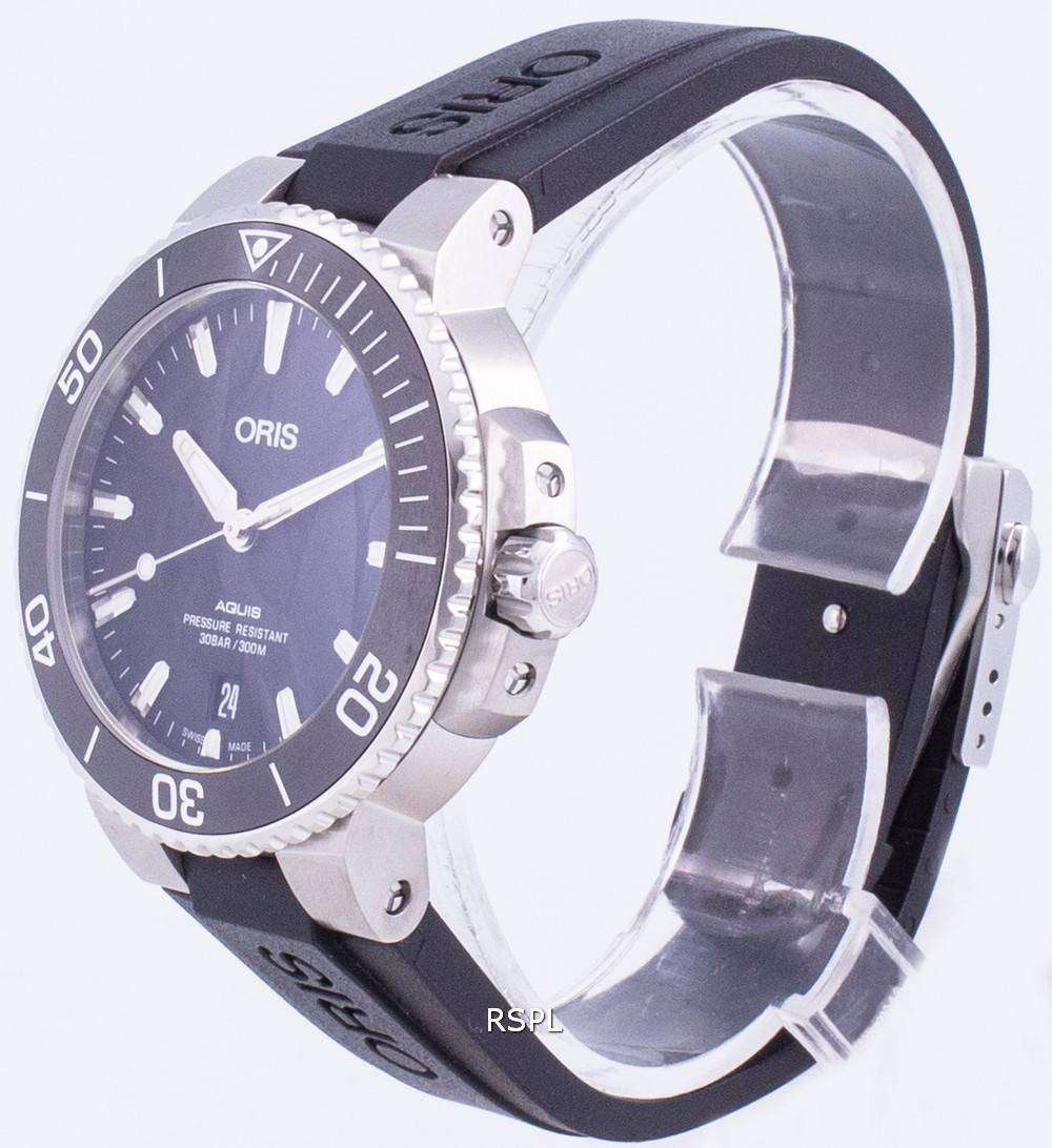 Oris Aquis Date 01-733-7732-4124-07-4-21-64FC Automatic 300M Men's Watch
