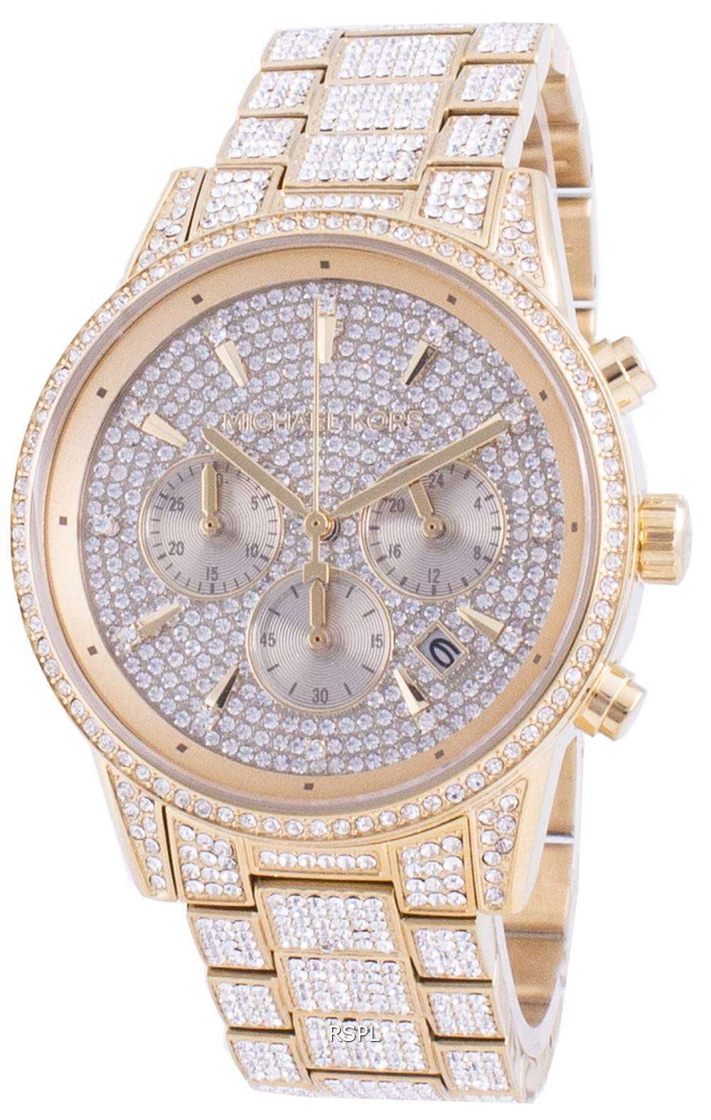 Michael Kors Ritz MK6747 Quartz Diamond Accents Women's Watch