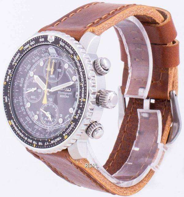 Seiko Pilot's Flight SNA411P1-VAR-LS9 Quartz Chronograph 200M Men's Watch