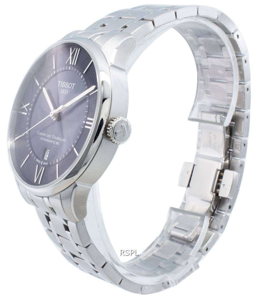 Tissot Chemin Des Tourelles T099.407.11.048.00 T0994071104800 Automatic  Men's Watch - Zetamarket