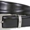 Montblanc 109738 Classic Line Reversible Black/Brown Men's Leather Belt