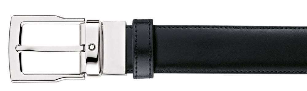 Montblanc 109738 Classic Line Reversible Black/Brown Men's Leather Belt
