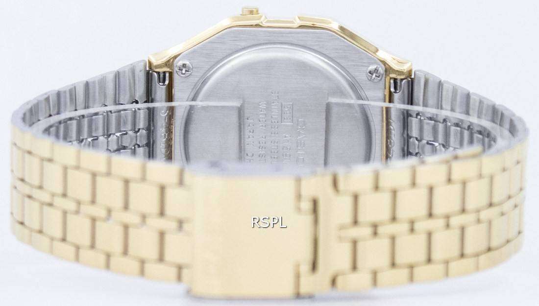 Casio Vintage Chronograph Alarm Digital A159WGEA-9A Men's Watch