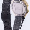 Casio Vintage Chronograph Alarm Digital A168WEGB-1B Unisex Watch