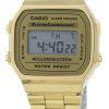 Casio Digital Alarm Chrono Stainless Steel A168WG-9WDF A168WG-9W Unisex Watch