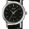 Casio Quartz Analog Black Dial LTP-1095E-1ADF LTP1095E-1ADF Women's Watch