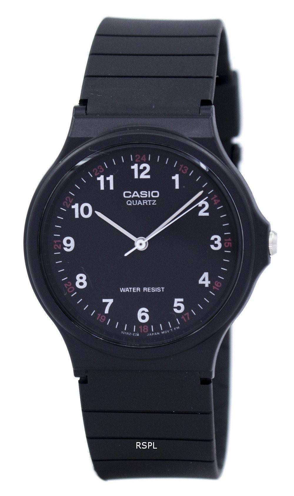 Casio Classic Analog Quartz Black Resin MQ-24-1BLDF MQ24-1BLDF Men's Watch