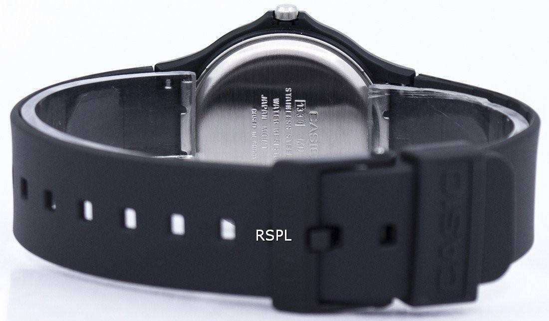 Casio Classic Analog Quartz Black Resin MQ-24-1BLDF MQ24-1BLDF Men's Watch