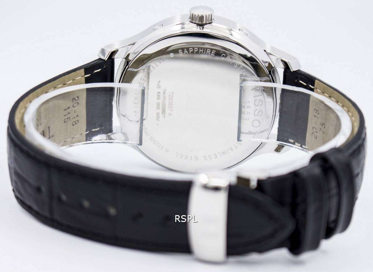 Tissot Tradition Perpetual Calender T063.637.16.057.00 T0636371605700 Men's Watch
