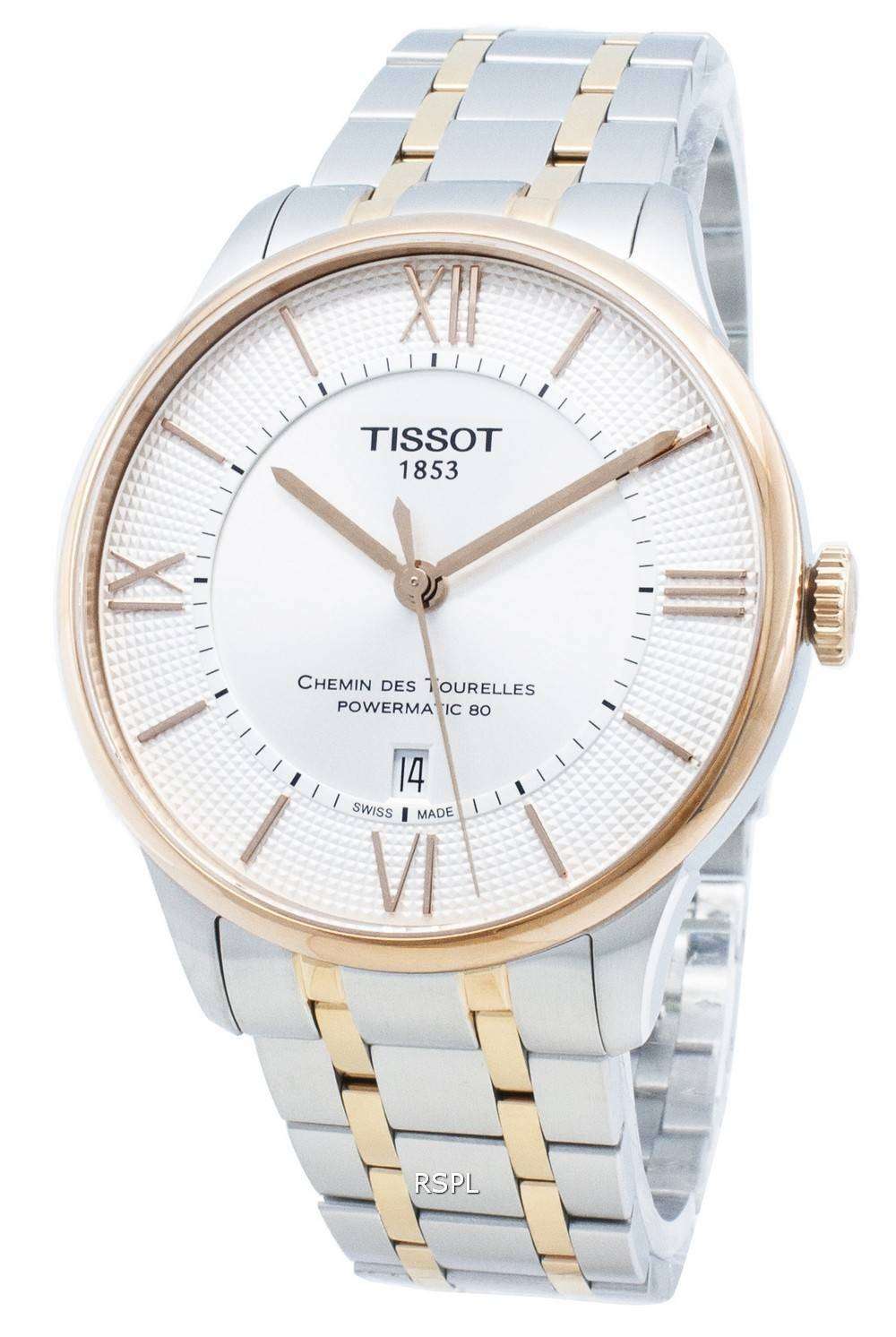 Tissot Chemin Des Tourelles T099.407.22.038.02 T0994072203802 23 Jewels  Automatic Men's Watch - Zetamarket