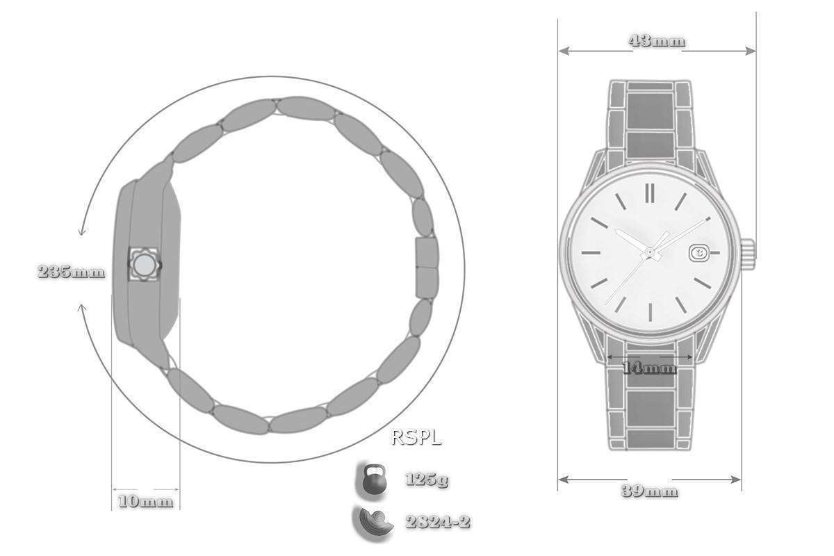 Tissot Le Locle Automatic T41.1.483.52 T41148352 Men's Watch