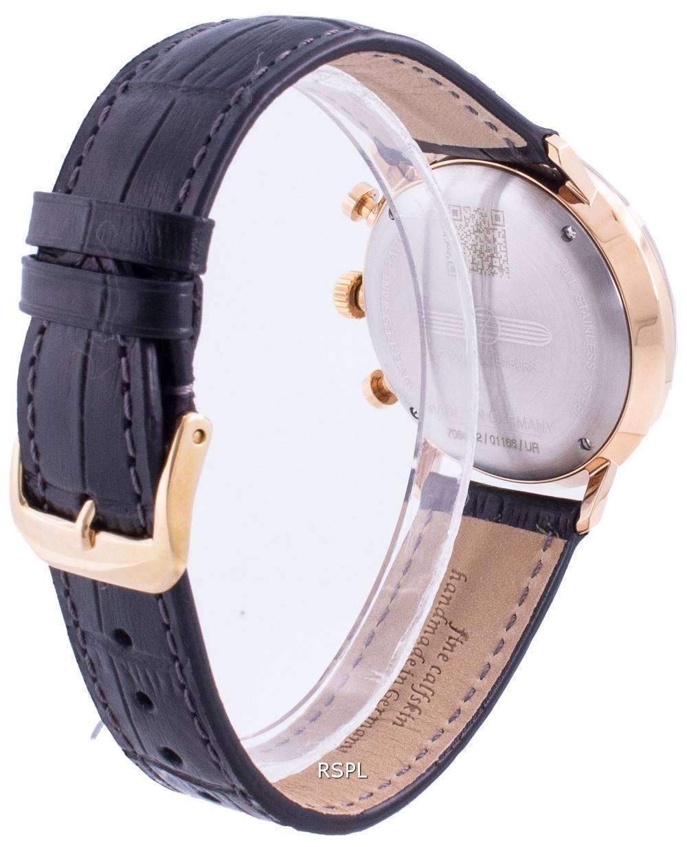 Zeppelin Hindenburg LZ129 7084-2 70842 Quartz Chronograph Men's Watch