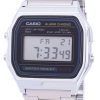 Casio Digital Stainless Steel Daily Alarm A158WA-1DF A158WA-1 Men's Watch