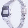 Casio Digital Stainless Steel Daily Alarm A158WA-1DF A158WA-1 Men's Watch