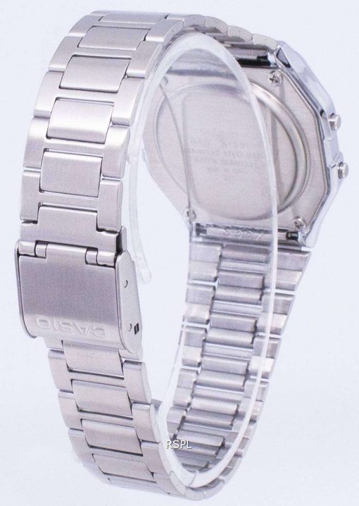 Casio Digital Stainless Steel Daily Alarm A158WA-1DF A158WA-1 Men's Watch