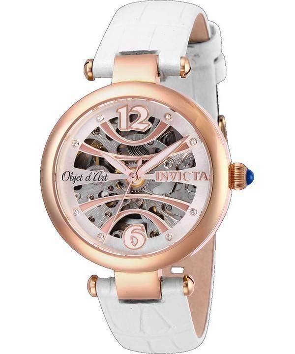 Invicta Objet D Art 26371 Automatic Skeleton Women's Watch