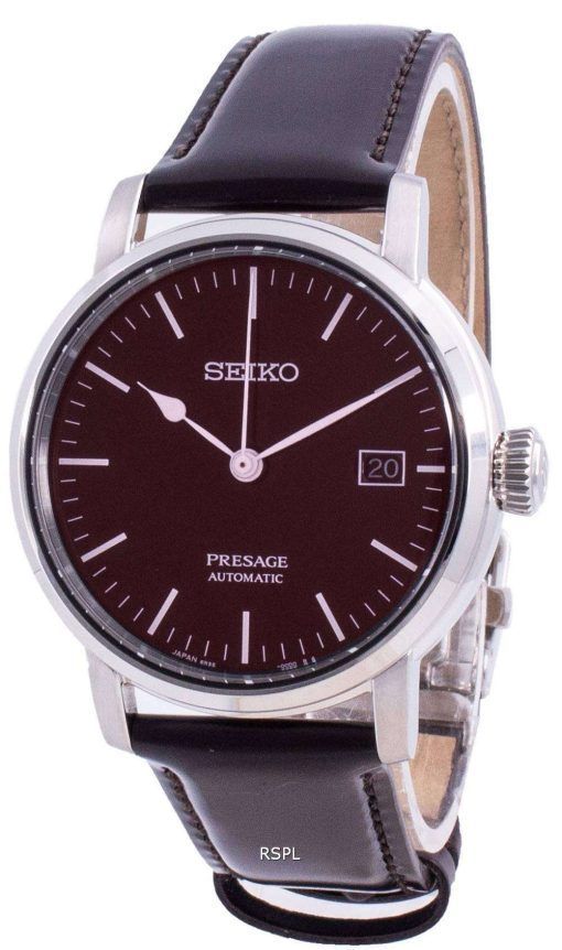 Seiko Presage Riki Watanabe Automatic Brown Enamel SPB115 SPB115J1 SPB115J Japan Made 100M Men's Watch