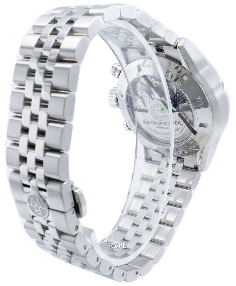 Raymond Weil Geneve Freelancer 7731-ST2-65655 Tachymeter Automatic Men's Watch