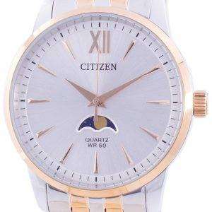 Citizen Moonphase Silver Dial Quartz AK5006-58A Men's Watch