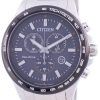 Citizen Blue Dial Tachymeter Eco-Drive AT2424-82H Men's Watch