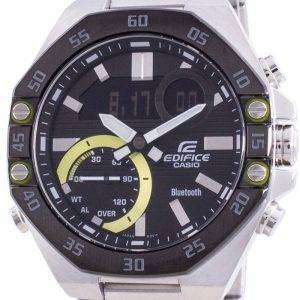 Casio Edifice World Time Mobile Link ECB-10DB-1A ECB10DB-1 100M Mens Watch