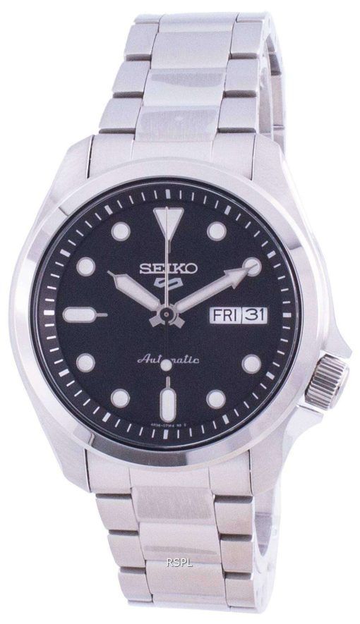 Seiko 5 Sports Black Dial Automatic SRPE55 SRPE55K1 SRPE55K 100M Men's Watch