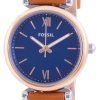 Fossil Carlie Mini Blue Dial Quartz ES4701 Women's Watch